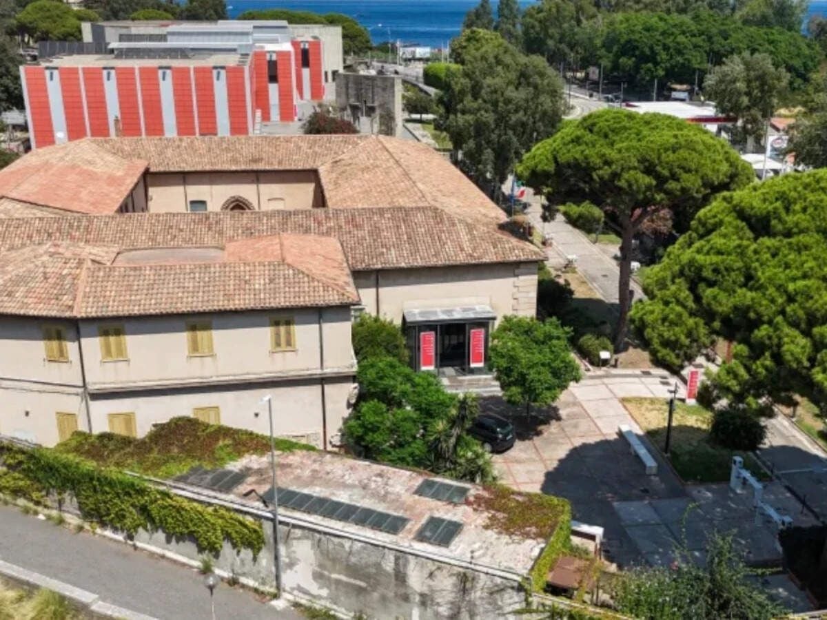 Foto dall'alto del museo regionale di Messina